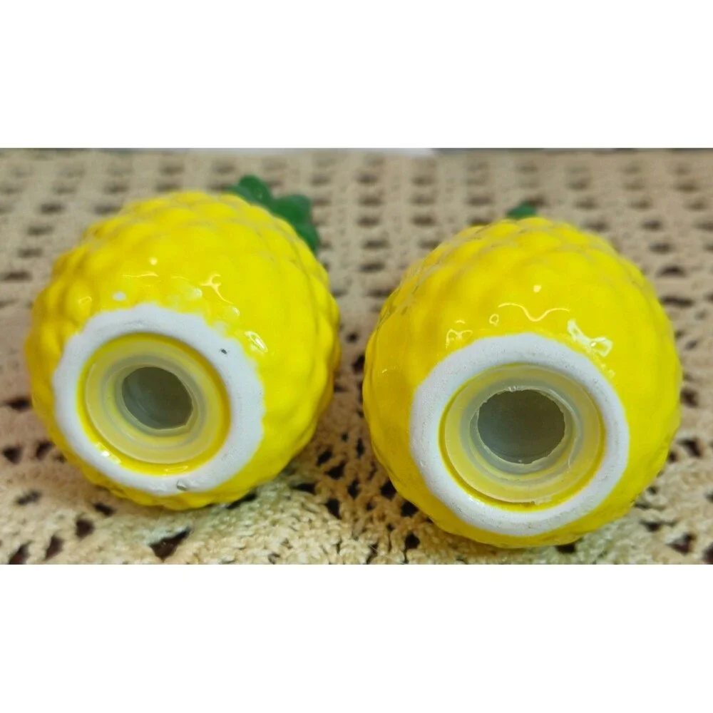 NWT Ceramic Pineapple Salt & Pepper Shaker Set The Spring Shop